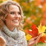 Dezentes Herbst Make-up.