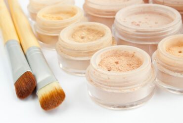 Verschiedene Mineral Make-ups.