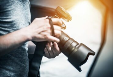Fotoshooting bei GNTM.