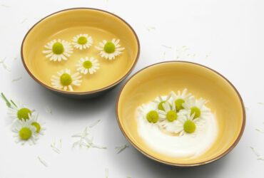 Creme mit Kamille.