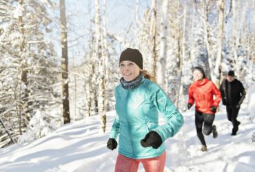 Frauen beim Joggen.