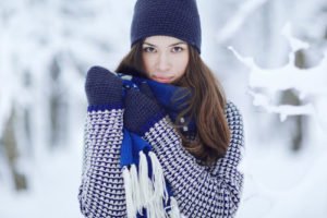 "Chic in Strick" lautet das Motto des Winters