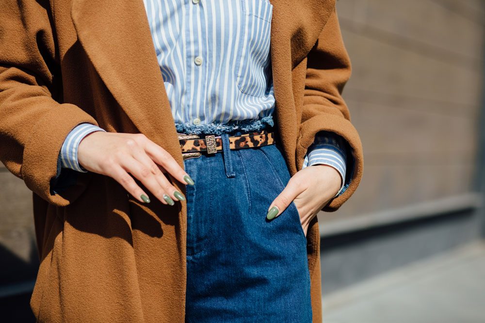 Streetwear Trends Blue Jeans sind wieder in
