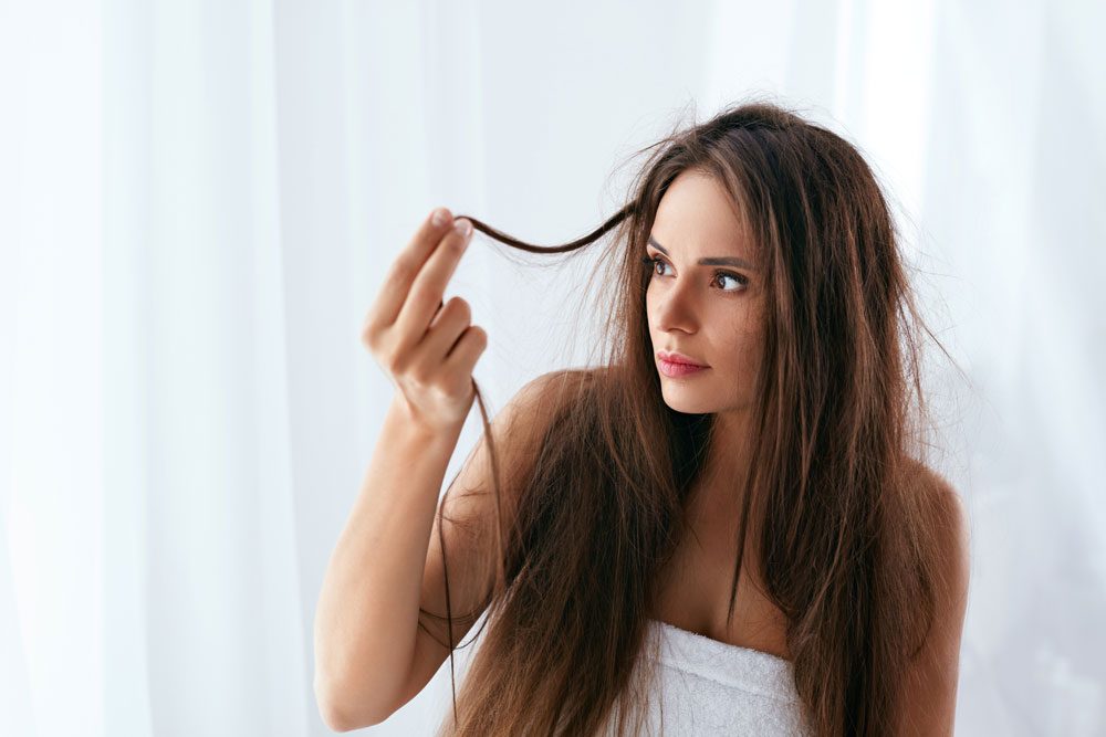 PflegeTipps für trockene Haare
