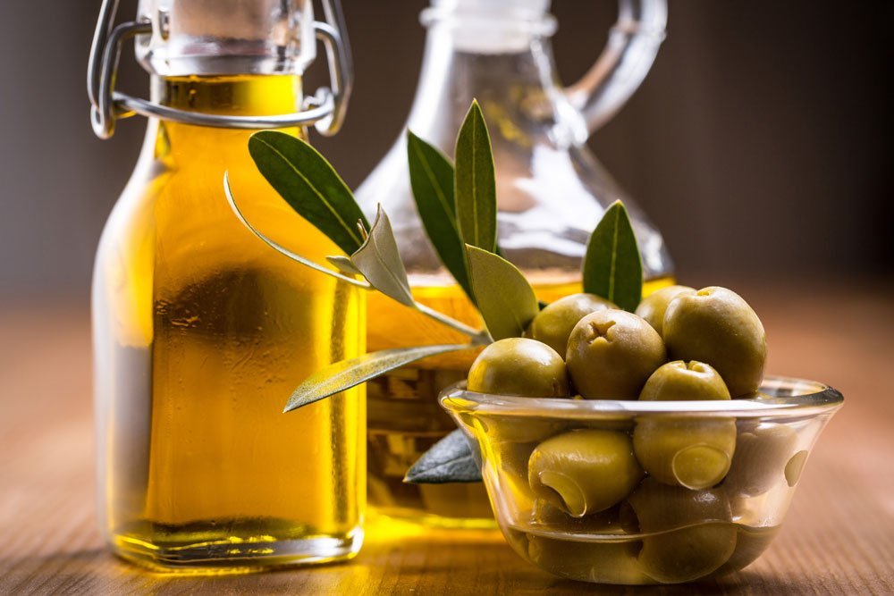 Augenbrauen Olivenöl