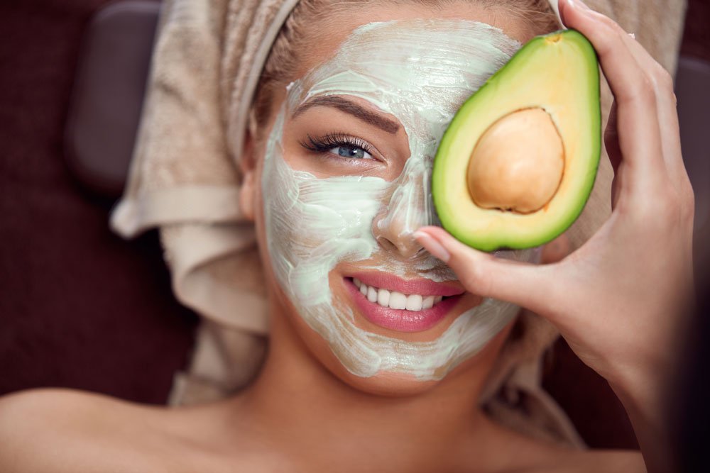 Avocado Maske gegen Falten