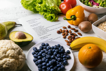 Gesunder Ernährungsplan zum Abnehmen.