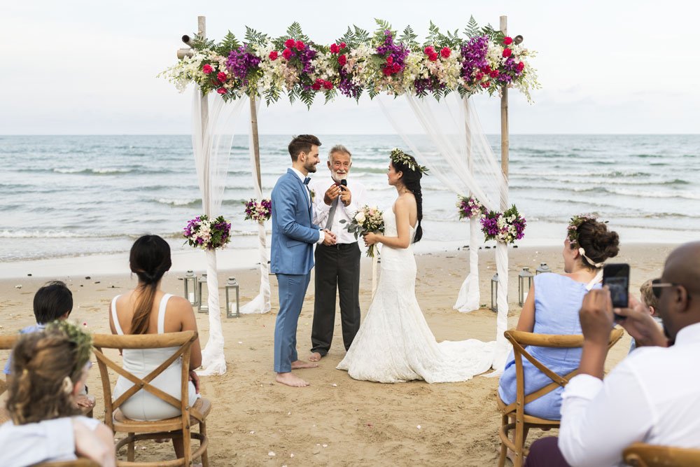 Hochzeit am Strand