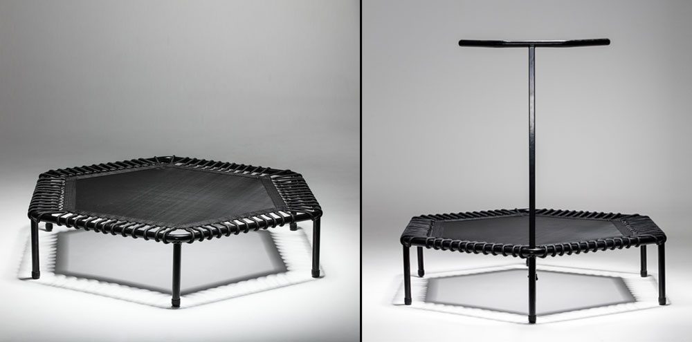 Trampolin mit und ohne Haltegriff Trampolin Arten