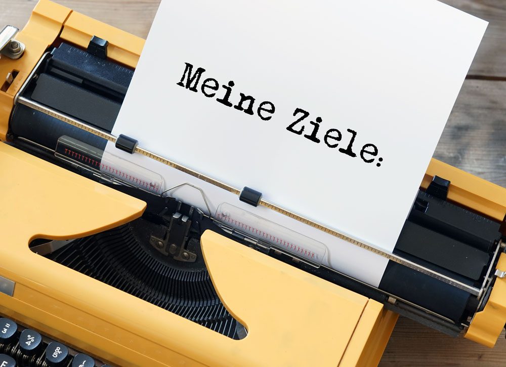 Ziele formulieren. Ziele formulieren.